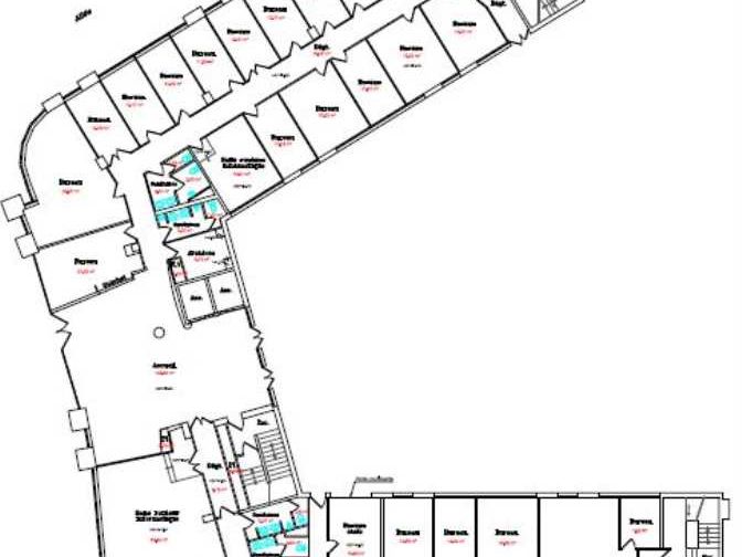 Location bureaux 2301 m² divisibles à partir de 497 m²