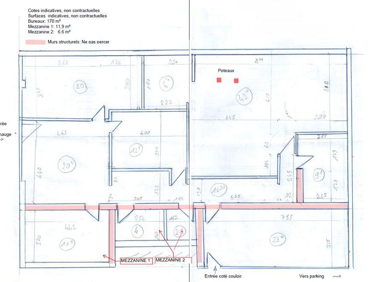 A deux pas de la place Stalingrad et du tram A,  
