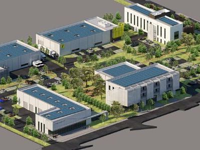 Au sein de la Zone d'activités de la Poterie à Gr