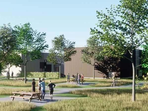 Situé à proximité de la N89  sortie 2 et à 15 min