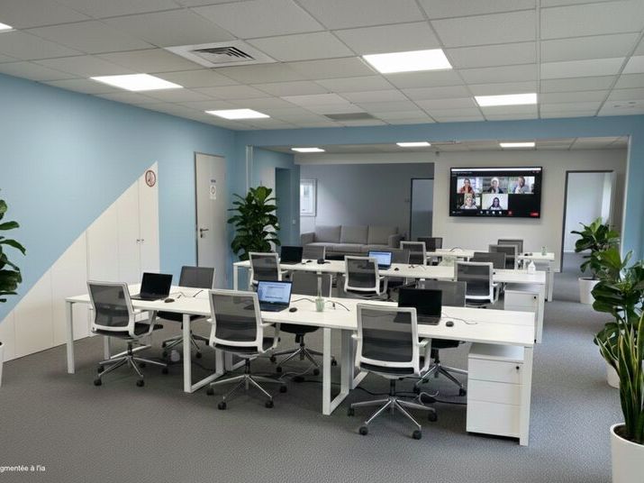 A proximité immédiate des axes routiers et du tra