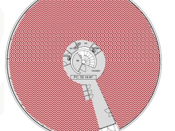 Location bureaux 549 m² divisibles à partir de 153 m²