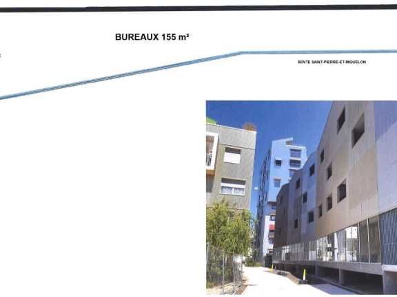 Vente bureaux 155 m² non divisibles