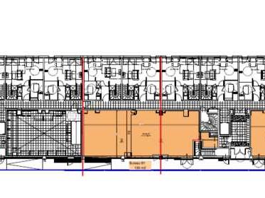 Location locaux commerciaux 317 m² non divisibles