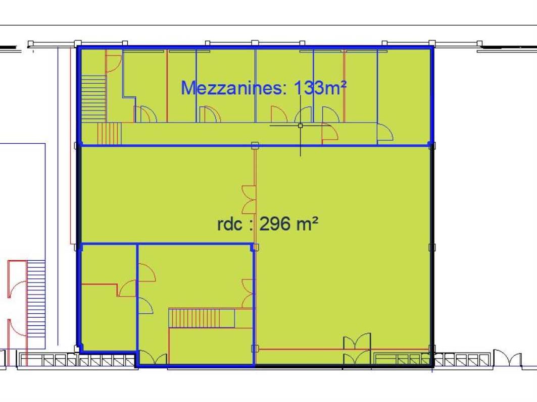 Location bureaux 874 m² divisibles à partir de 200 m²