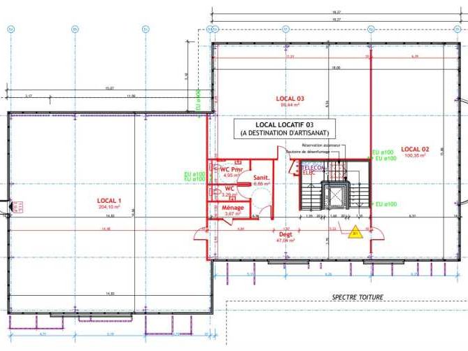 Au sein de la zone commerciale du Feydau, RCG vou