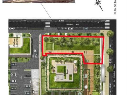 Location bureaux 974 m² divisibles à partir de 265 m²