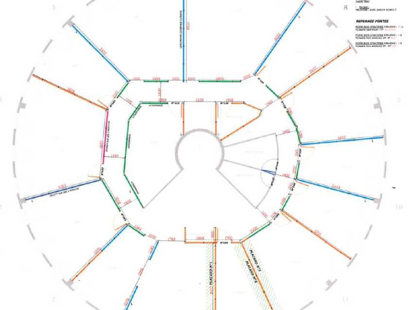 Location bureaux 488 m² non divisibles