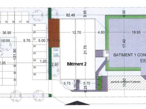 Location bureaux 870 m² divisibles à partir de 630 m²