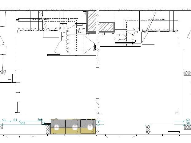 Location bureaux 200 m² non divisibles