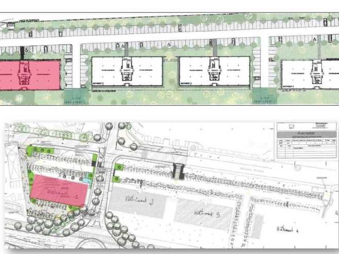 Location bureaux 718 m² divisibles à partir de 338 m²