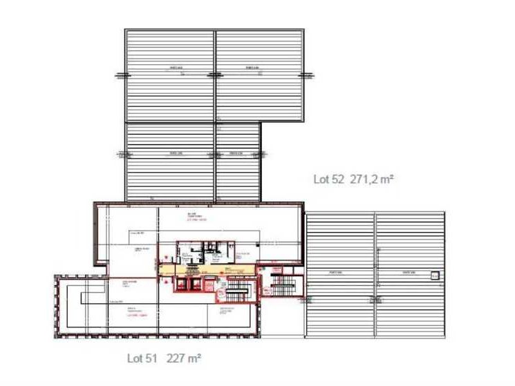 Location bureaux 498 m² divisibles à partir de 227 m²