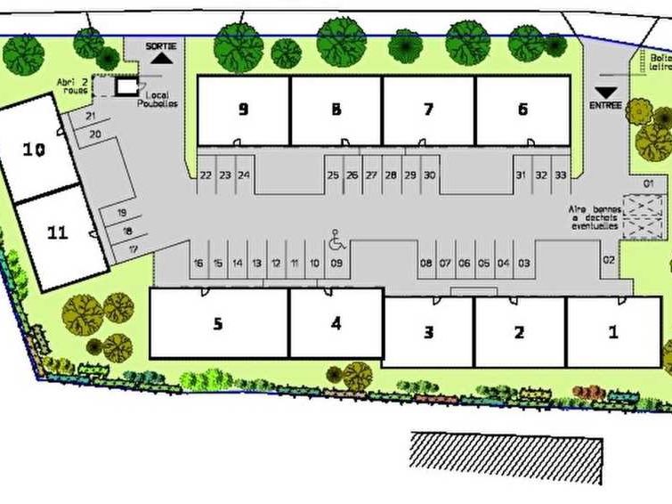 Location entrepots 134 m² non divisibles