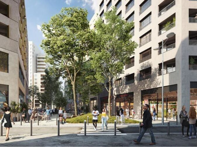 Au sein du nouveau quartier de l'Ars mêlant logem