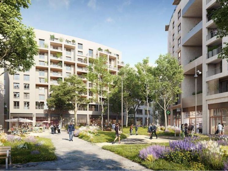 Au sein du nouveau quartier de l'Ars mêlant logem