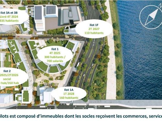 Location locaux commerciaux 5126 m² divisibles à partir de 130 m²