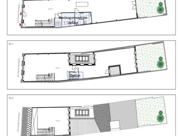 Vente bureaux 358 m² non divisibles