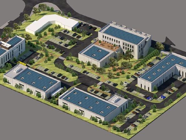 Au sein de la Zone d'activités de la Poterie à Gr