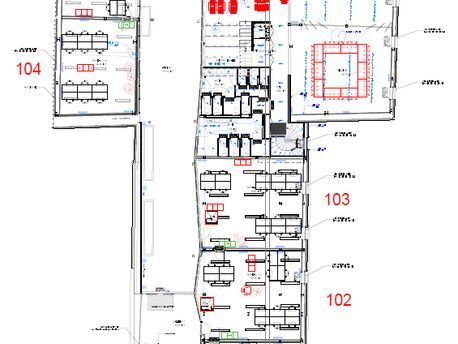 Location bureaux 490 m² divisibles à partir de 46 m²