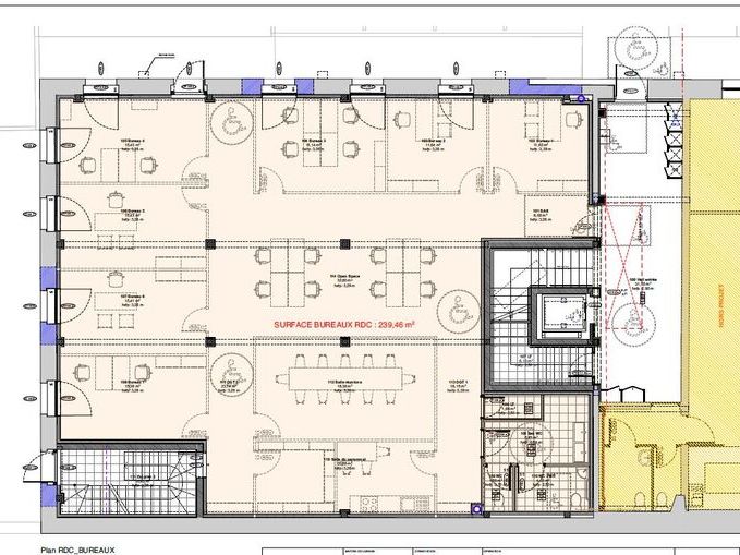 A louer, dans le secteur historique des Chartrons