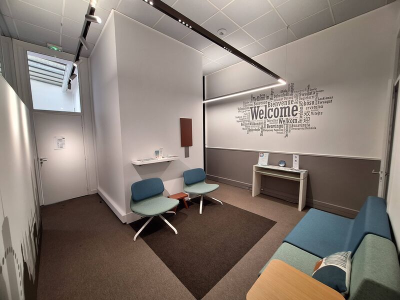 Au coeur du Triangle d'Or, au sein d'un bel immeu