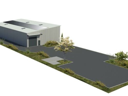 Au sein de la zone industrielle du Phare à Mérign