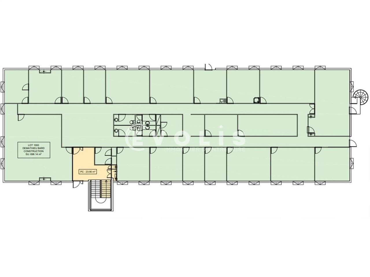 EVOLIS propose à la location des bureaux situés à