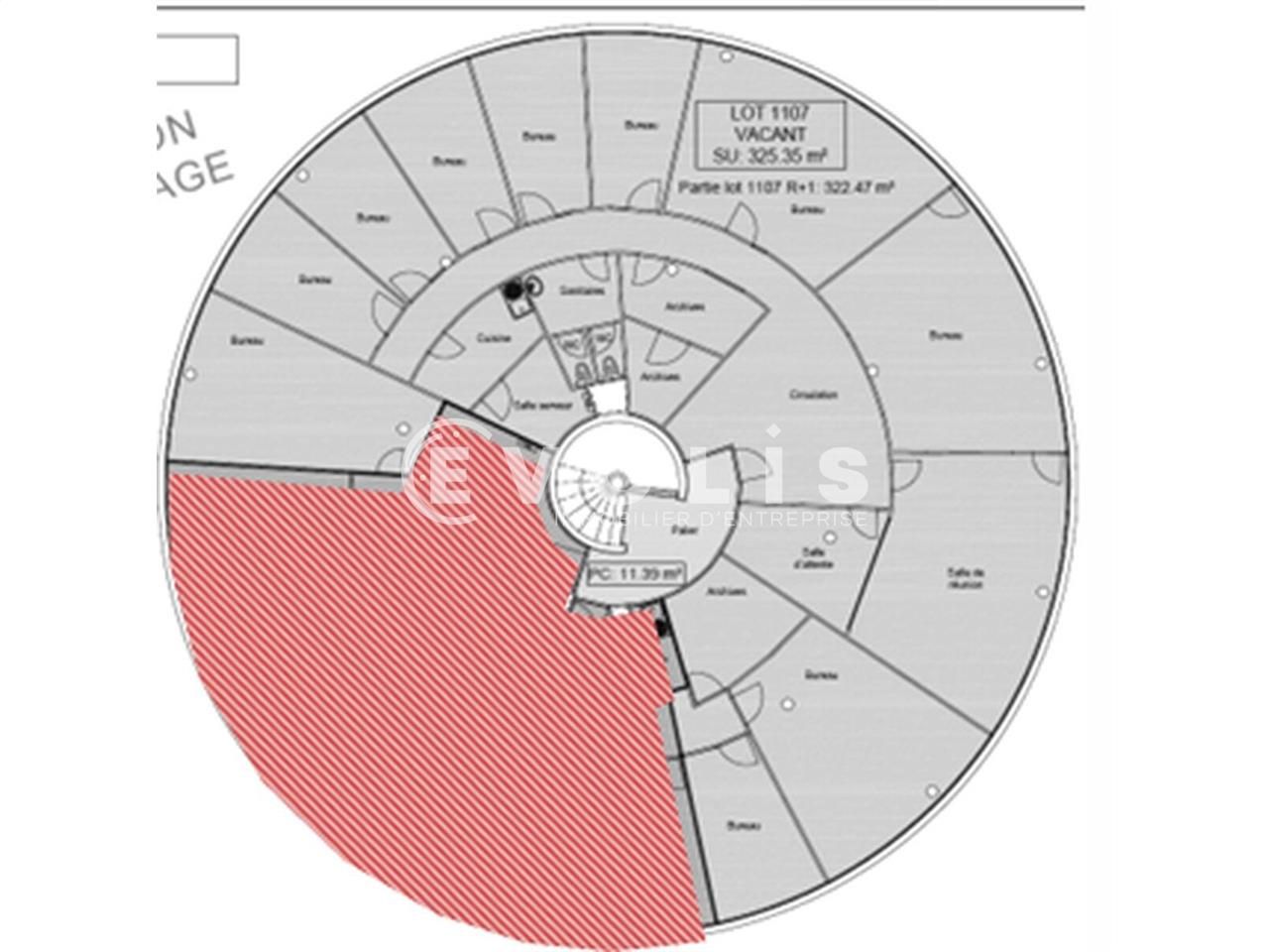 Nous proposons à la location des bureaux situés à