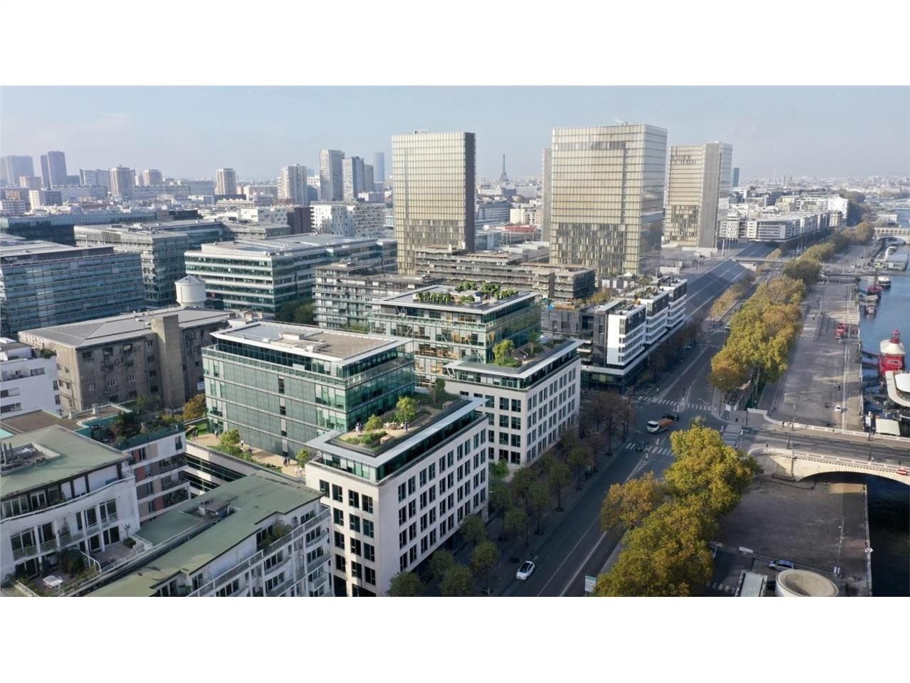 Séquana, c'est 19 000 m² de bureaux à louer divis