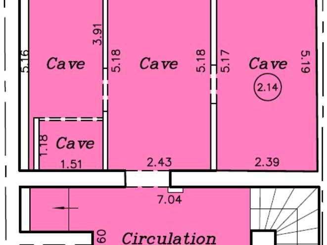 Location bureaux 386 m² non divisibles