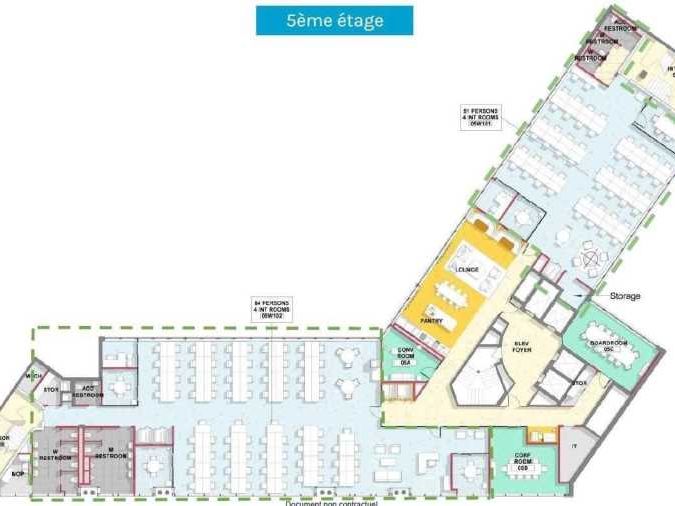 Location bureaux 1718 m² divisibles à partir de 850 m²