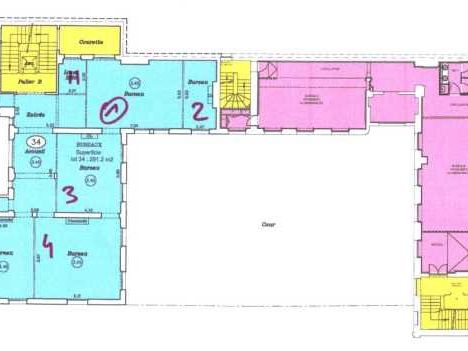 Location bureaux 1070 m² divisibles à partir de 331 m²