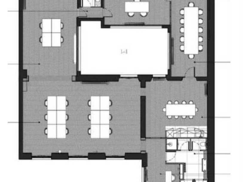 Location bureaux 200 m² non divisibles