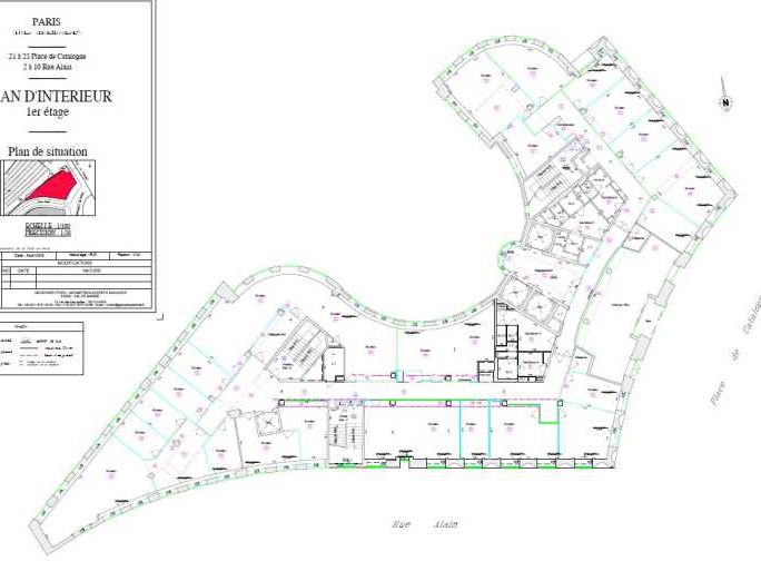 Location bureaux 600 m² divisibles à partir de 285 m²