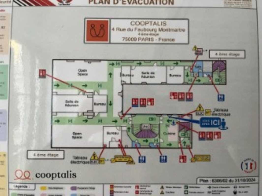 Location bureaux 305 m² non divisibles
