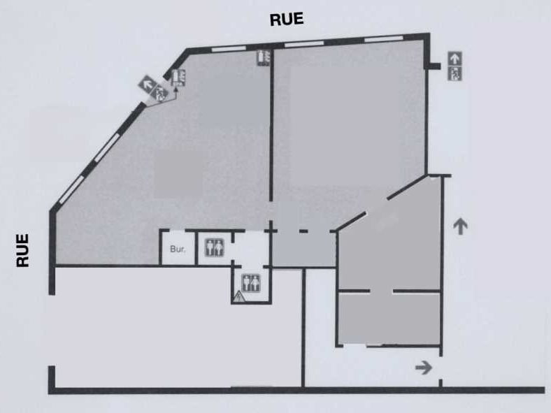 Vente bureaux 115 m² non divisibles