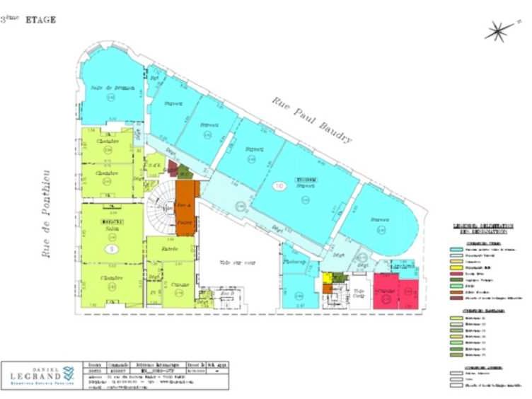 Location bureaux 235 m² non divisibles