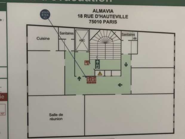 Location bureaux 300 m² divisibles à partir de 130 m²