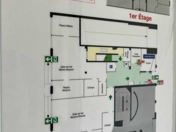 Location bureaux 366 m² non divisibles