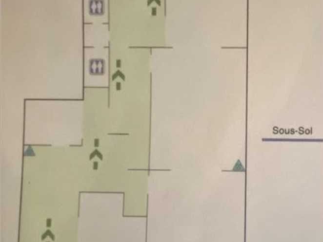 Location bureaux 311 m² non divisibles