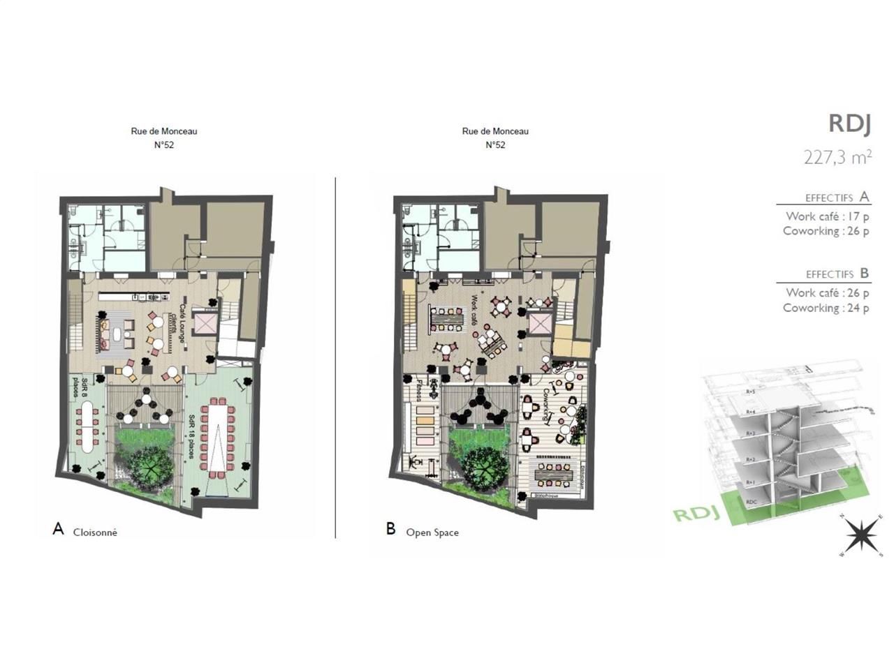 A toute proximité du Parc Monceau, nous vous prop