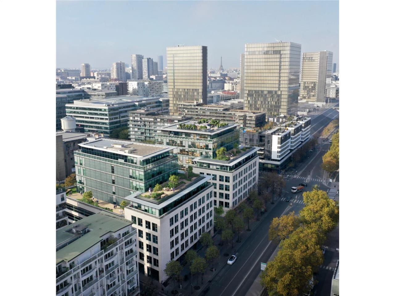 Séquana, c'est 19 000 m² de bureaux à louer divis