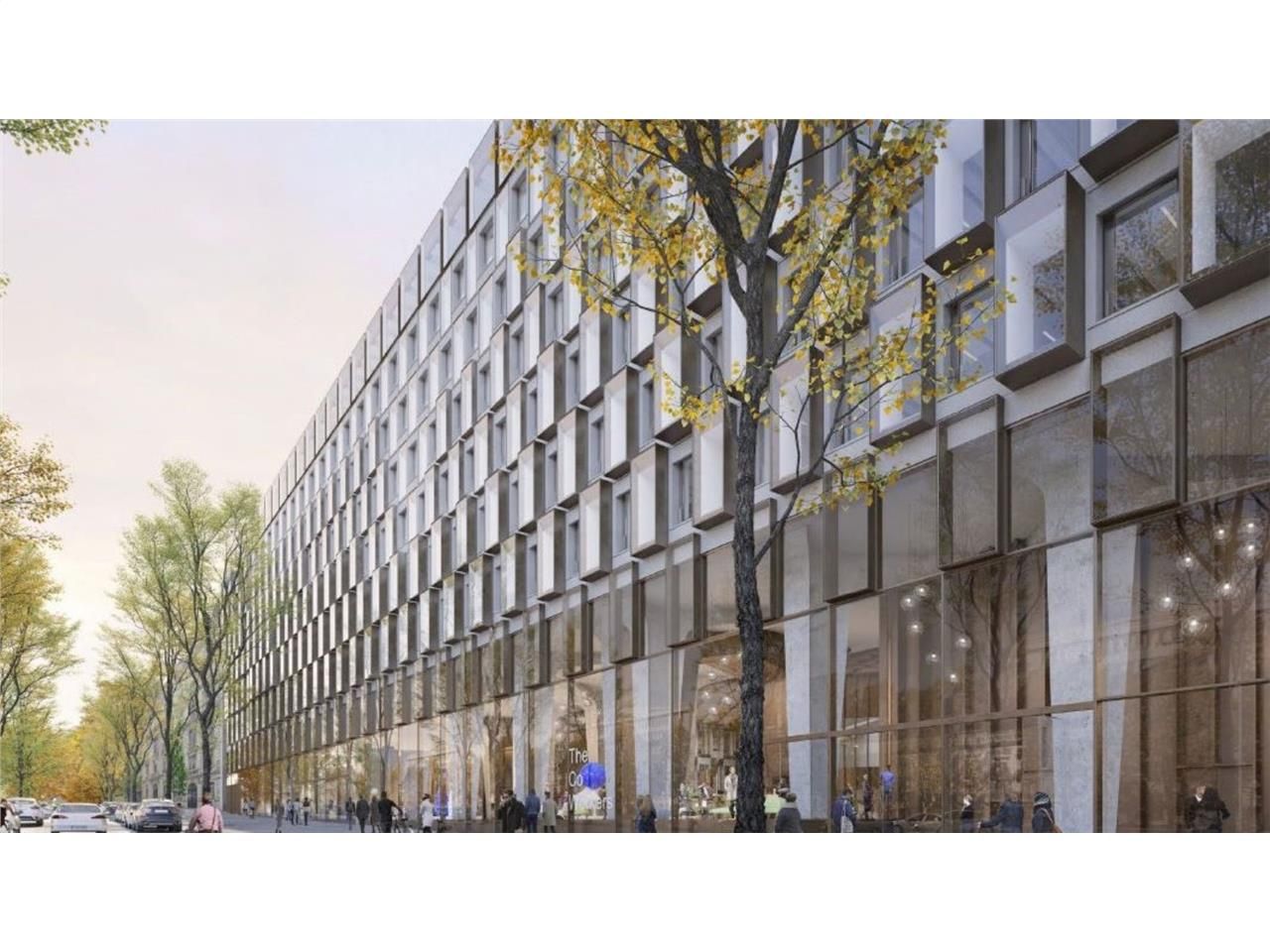 Dans le quartier en plein renouveau de la Porte M