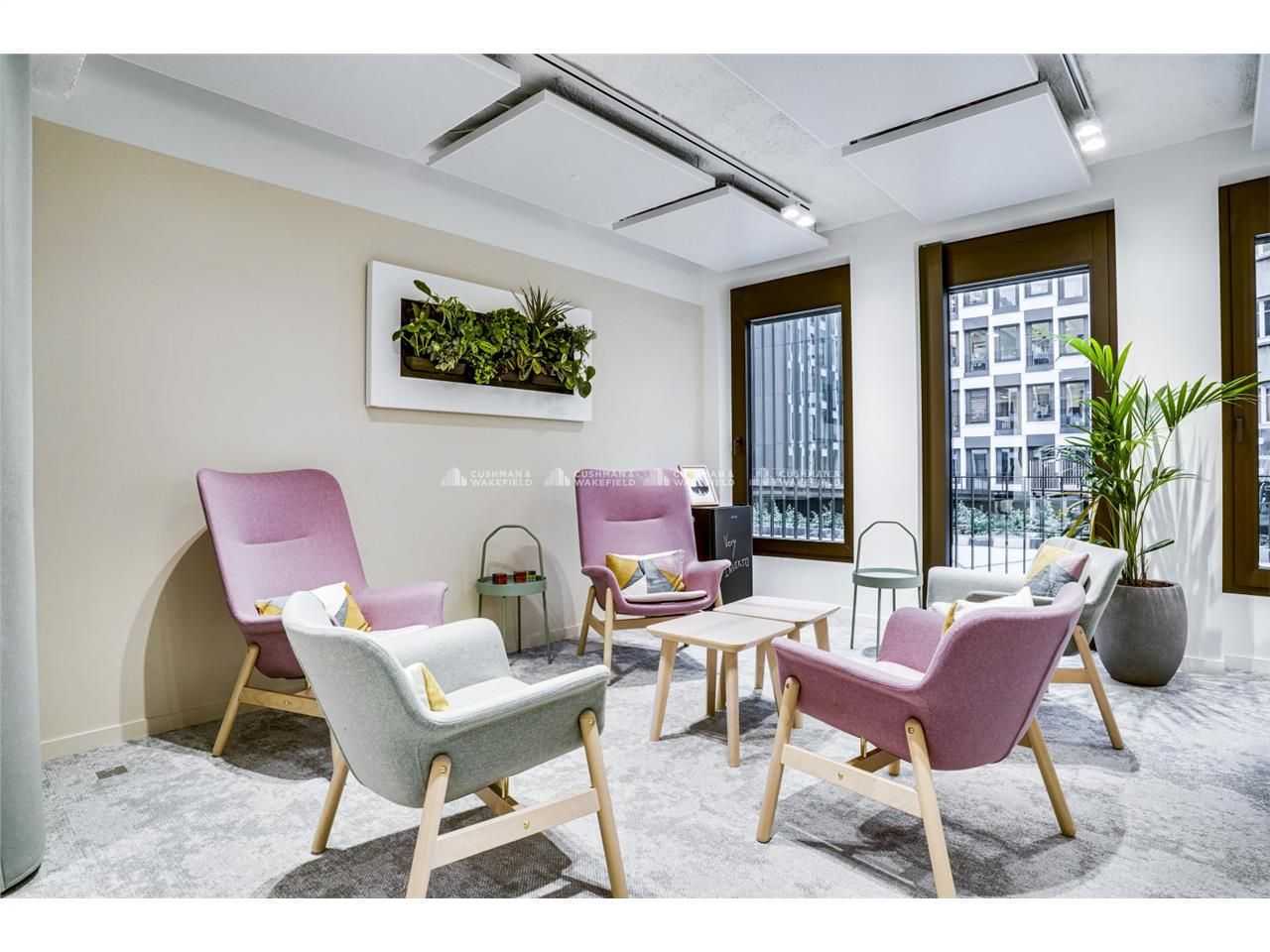 Dans le quartier en plein renouveau de la Porte M