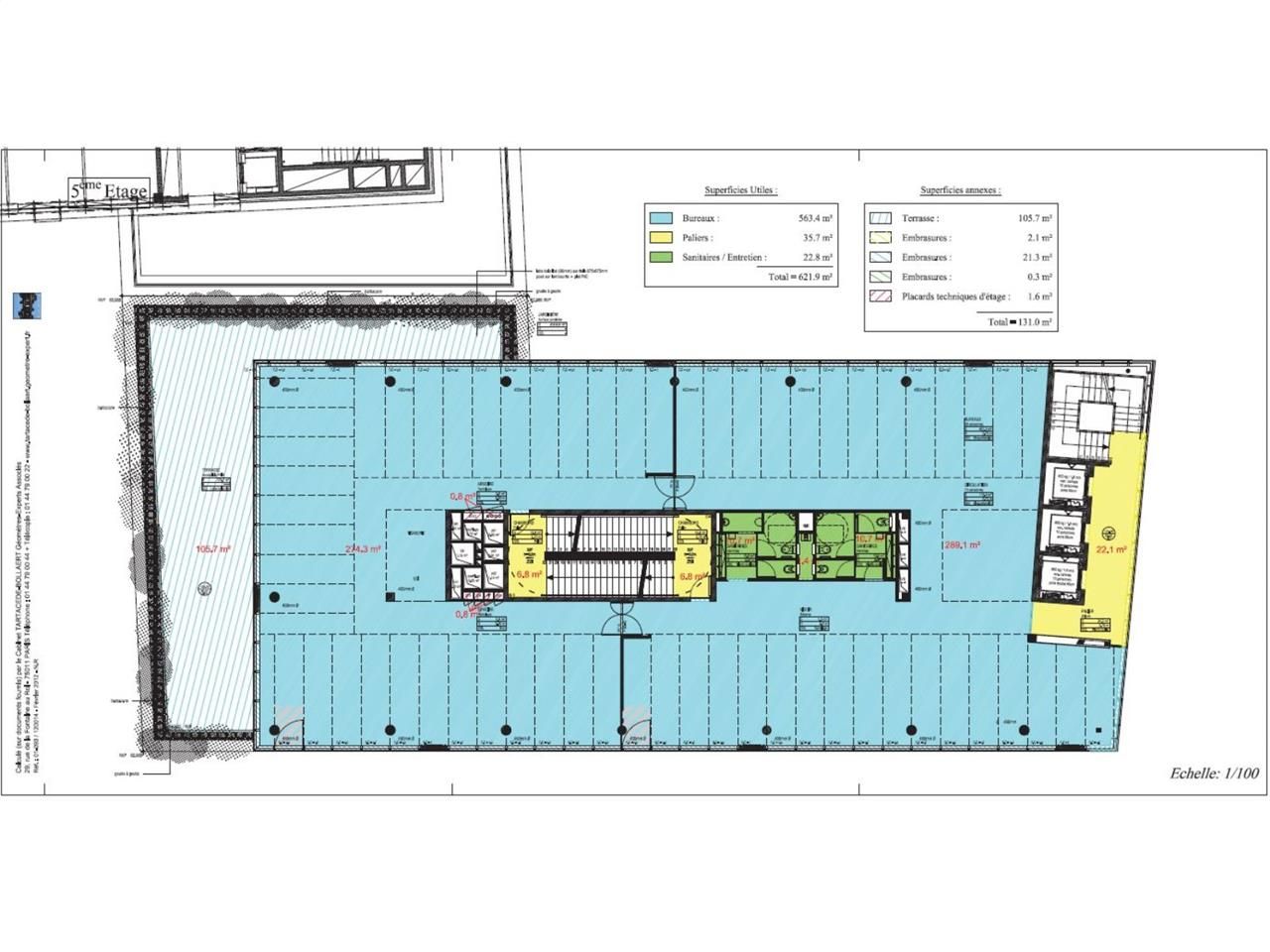 Bureaux à louer - Paris 13   Situé au coeur du pô