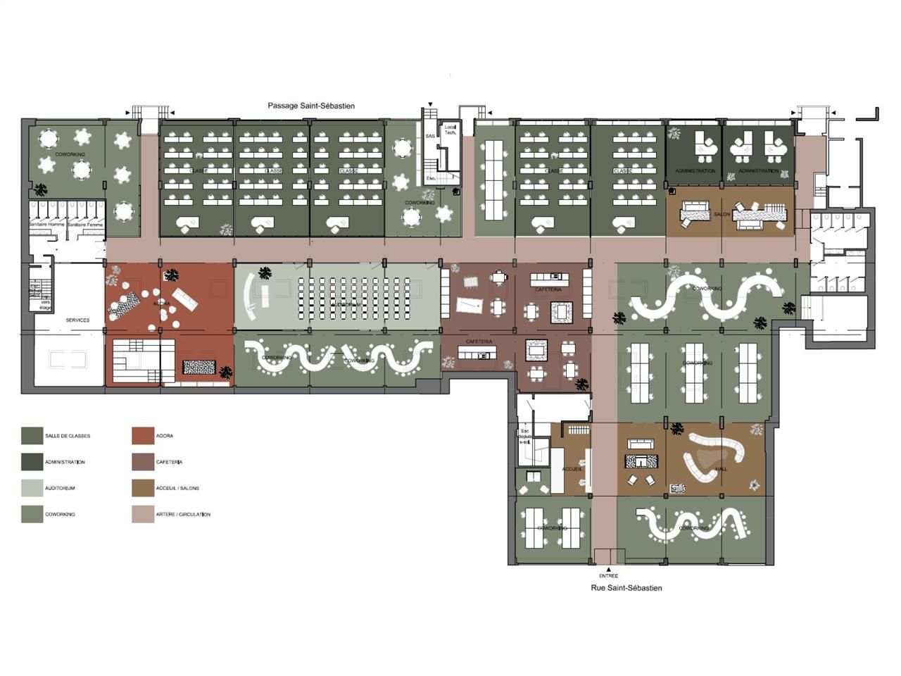 LOCAUX A LOUER/A VENDRE AU COEUR DU 11ème ARRONDI