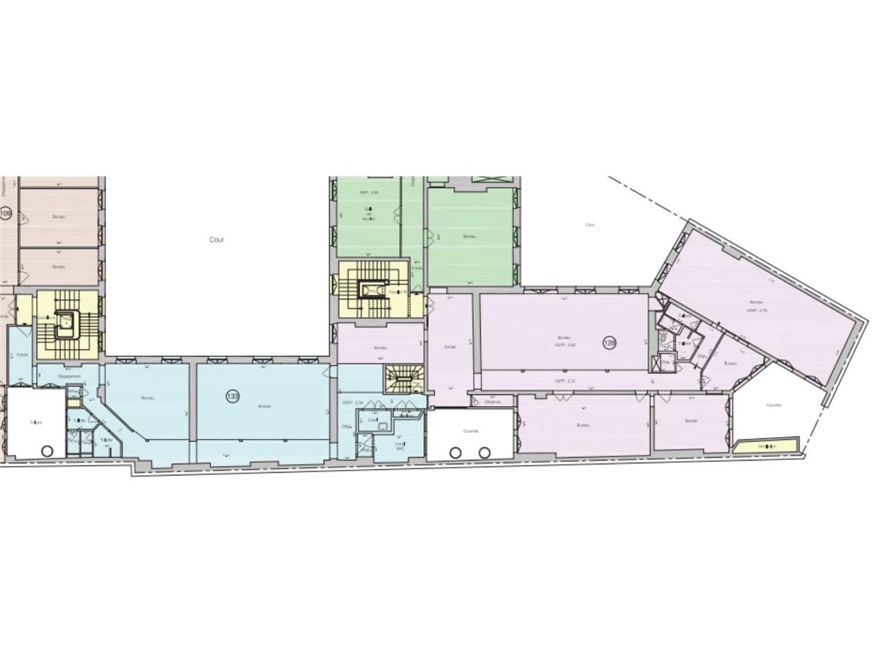 Bureaux à louer dans le quartier Paris Opéra Gran