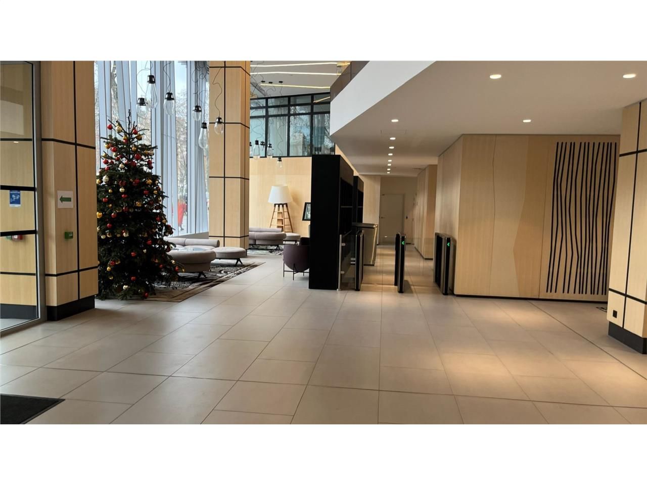 Dans le quartier en plein renouveau de la Porte M