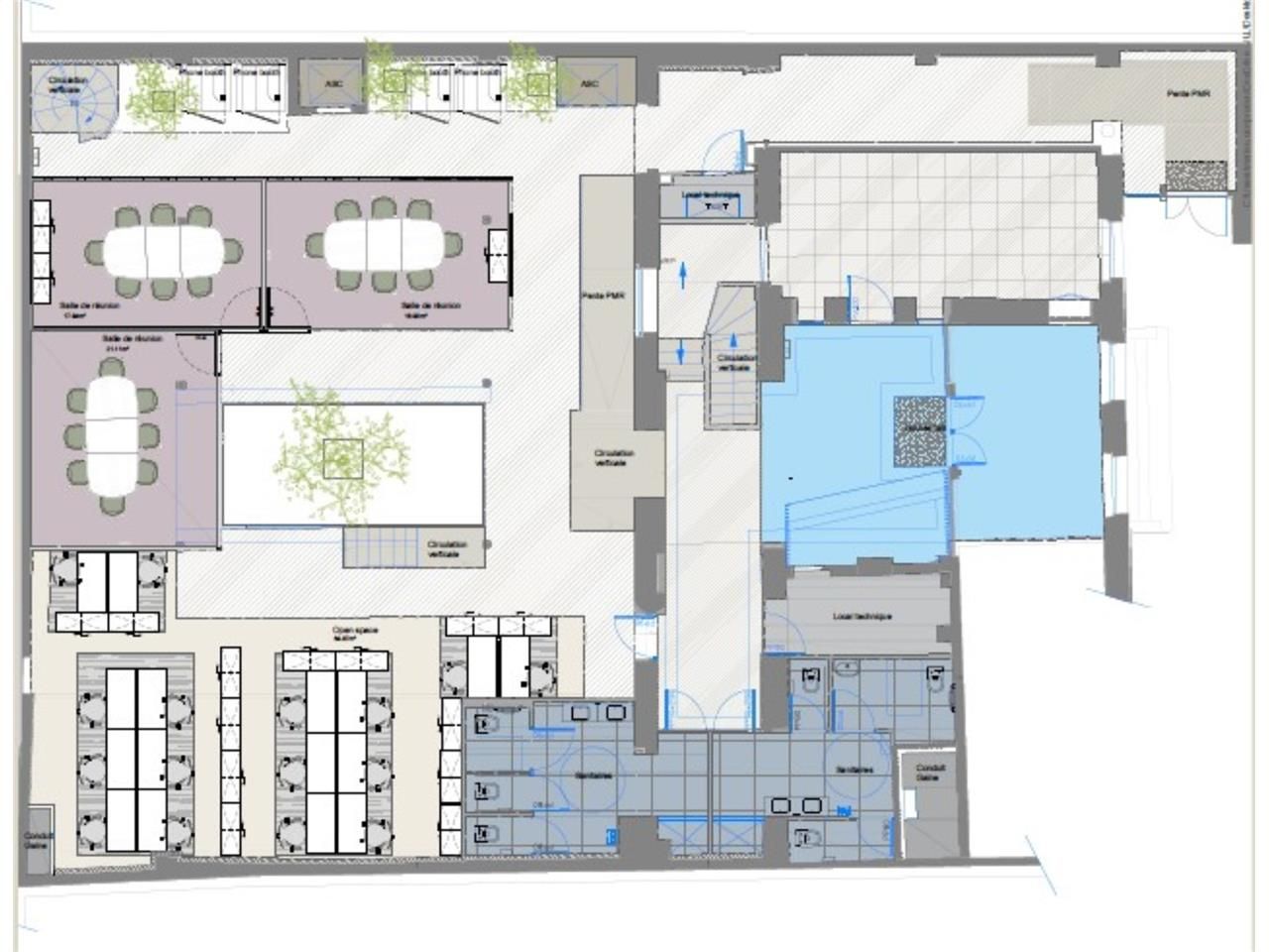 Bureaux atypiques proposés à la location situés e