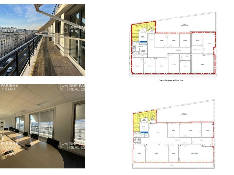 517 m² pour ce bureaux en location à Paris